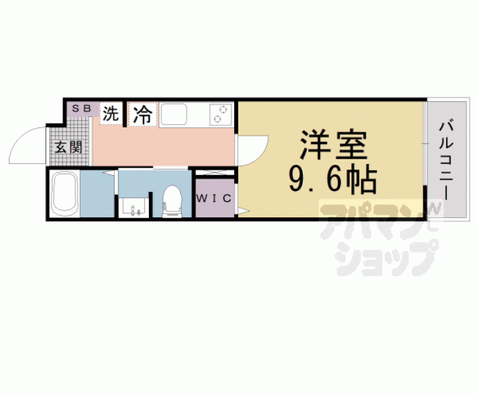 【コージーコート膳所】間取