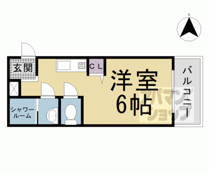 【シティハイツ桃山】間取