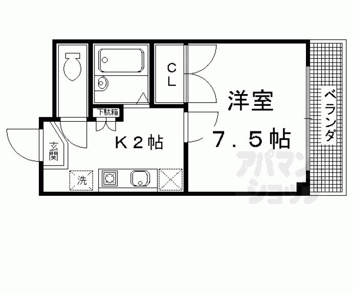 【エクセルシャトー】間取