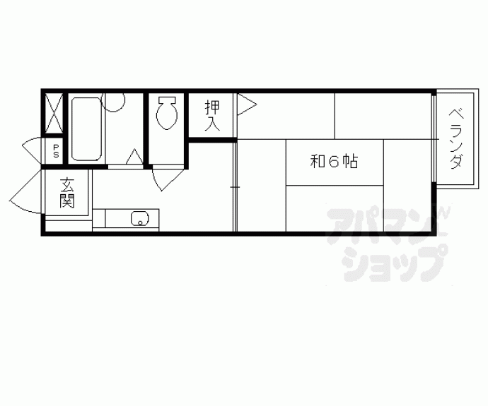 【和泉ハイツ】間取