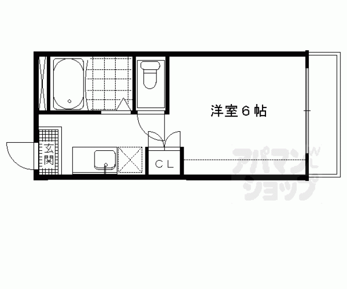 【ハイツプロンティ】間取