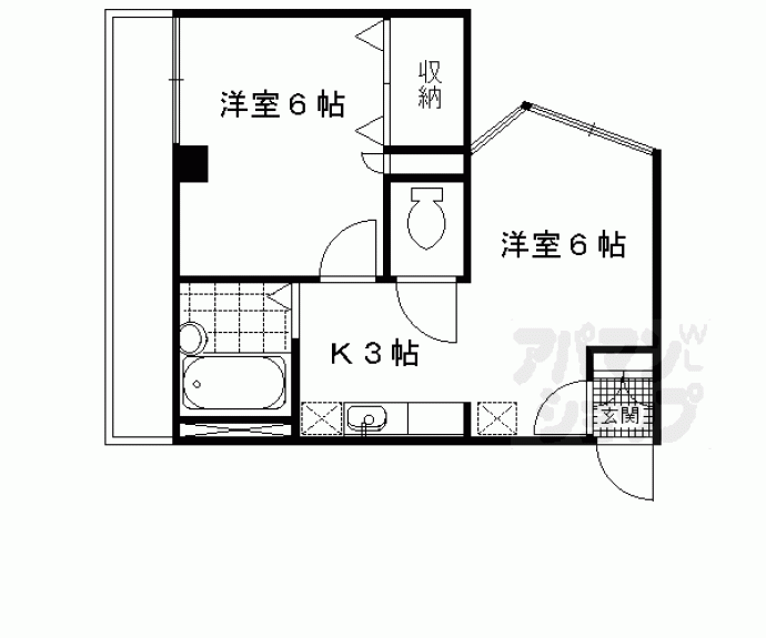 【メゾン・PiPi】間取