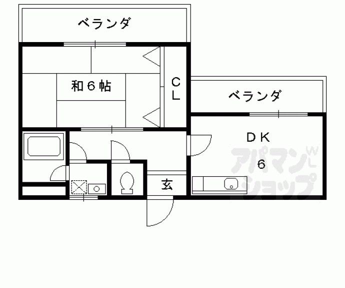 【マンション松村】間取