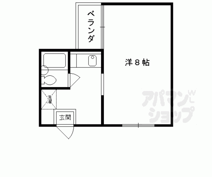 【アメニティ桃山】間取