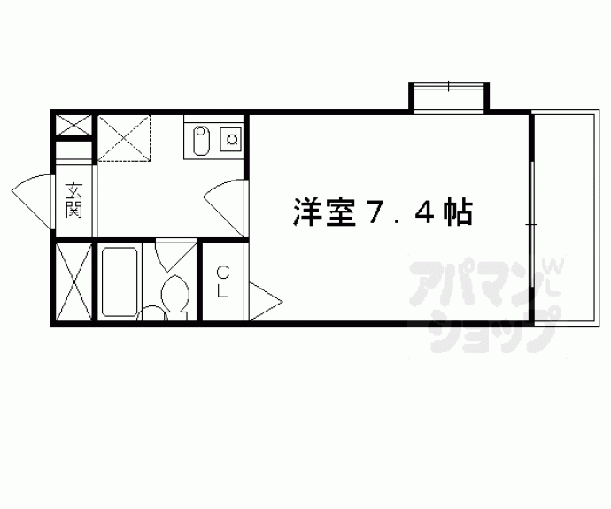 【プレスト桃山】間取