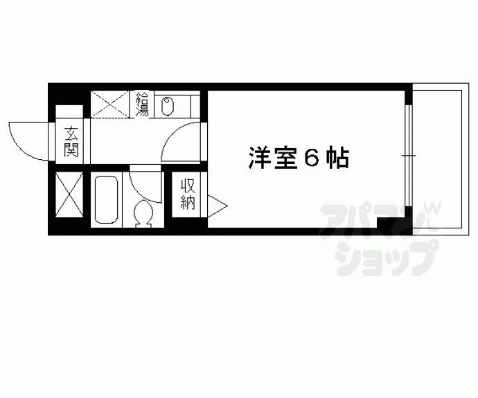 【プレスト桃山】間取