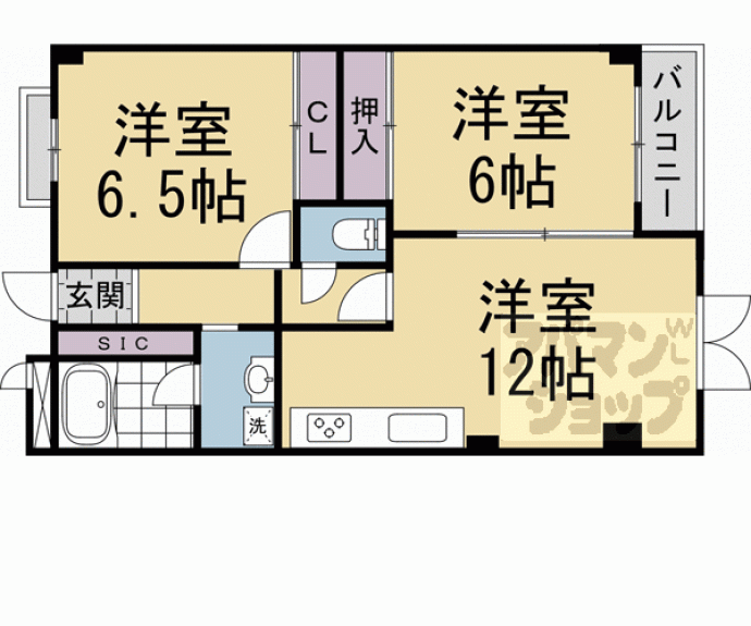 【ハウス・ローゼンガーデン】間取