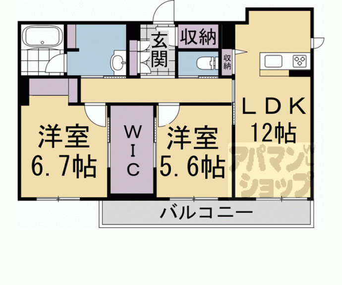 【プラムベース】間取