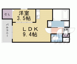 【ジーメゾン山科エミール】