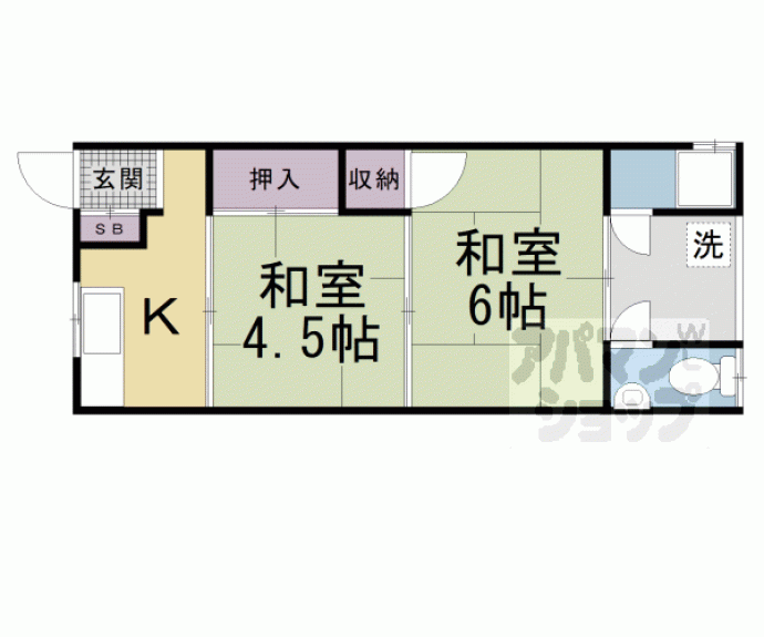 【南郷マンション 東】間取