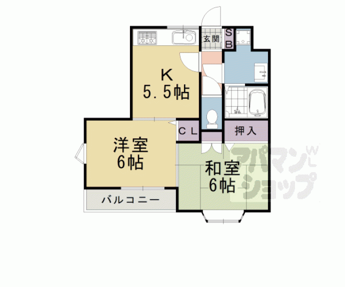【ソレイユあさひが丘】間取