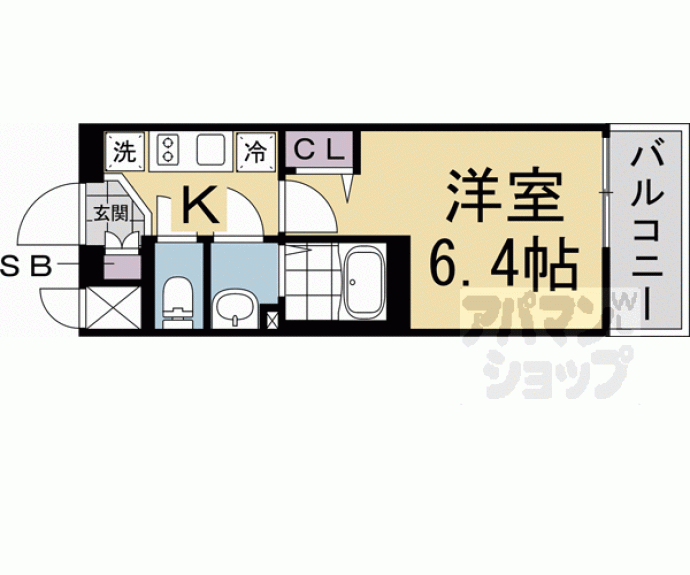 【ファステート京都ステーションウォズ】間取