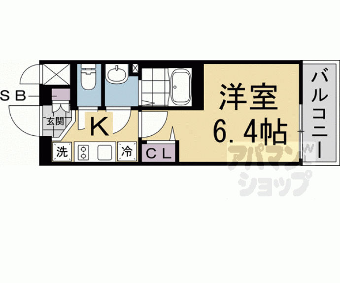 【ファステート京都ステーションウォズ】間取
