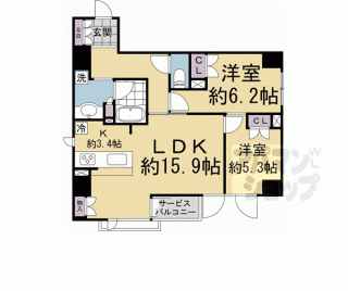 【サンメゾン京都堺町通ザ・テラス】