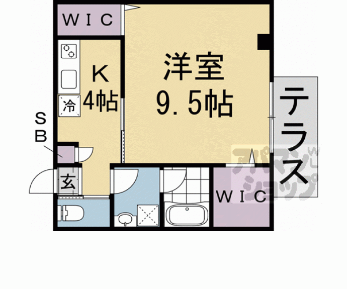 【KKハウスⅡ】間取