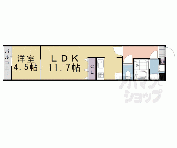 【Ｌａ　Ｆｉｔｅ　ＮＩＪＯＪＯ】間取
