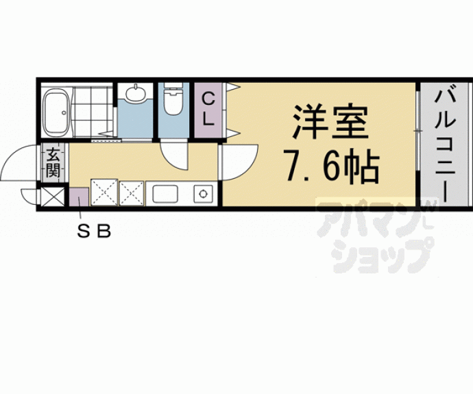 【La Fite NIJOJO】間取
