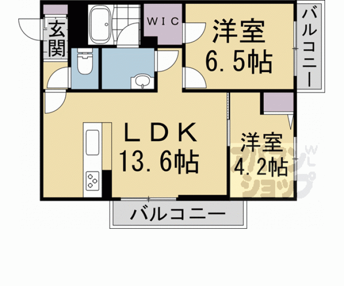 【シャーメゾン　ディーノヴノー】間取