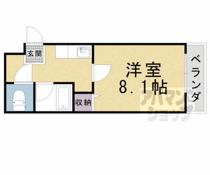 【レークナウリバーⅢ】間取