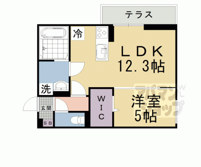 【アリア大江】間取