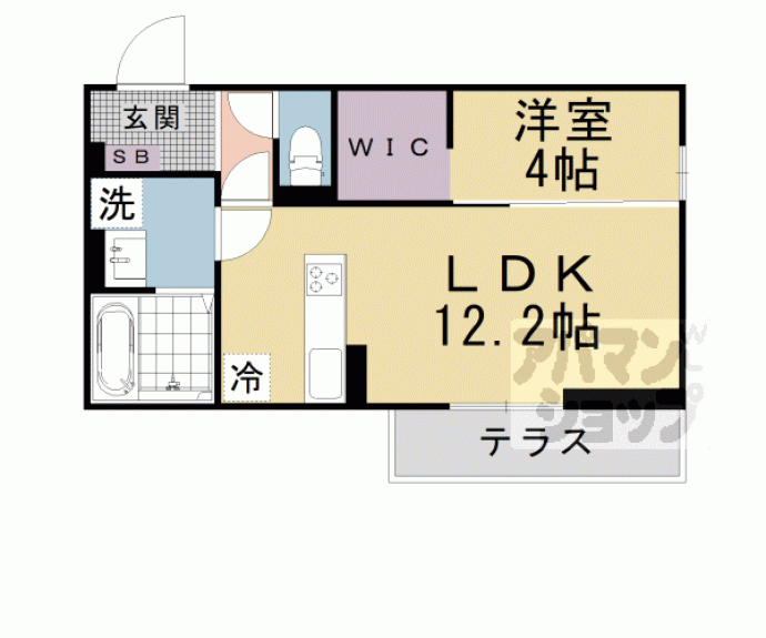 【アリア大江】間取
