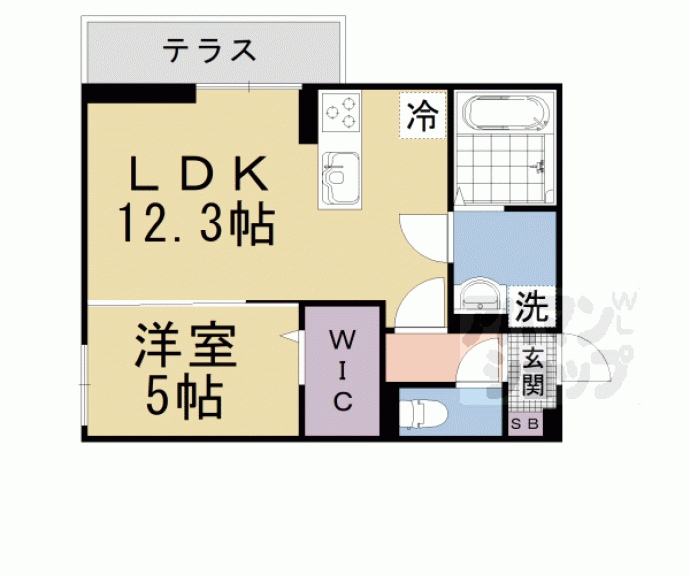 【アリア大江】間取