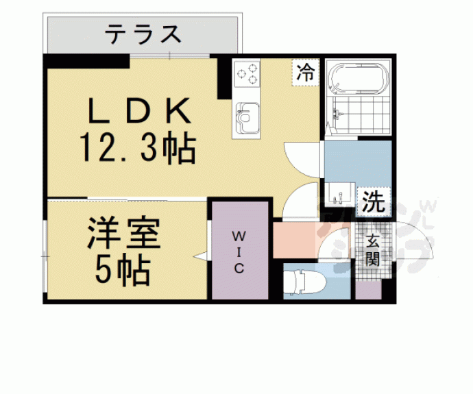 【メゾンクレール瀬田北】間取