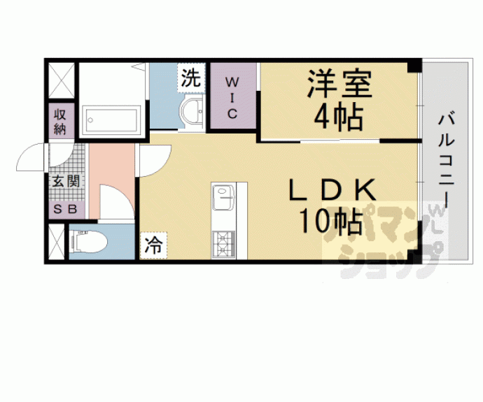 【Ｇｒａｎｄ　Ｒａｆｆｉｎｅ】間取