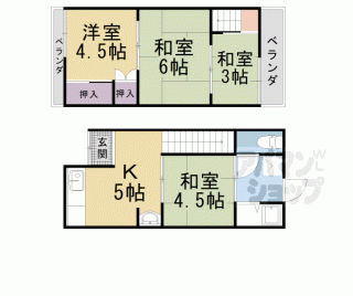 【川田菱尾田貸家】