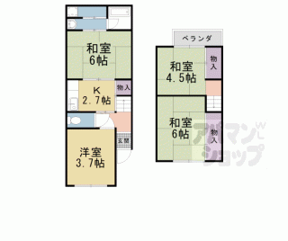 【山科音羽貸家】