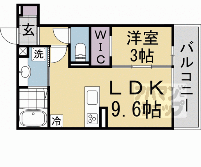 【アビオン上賀茂】間取