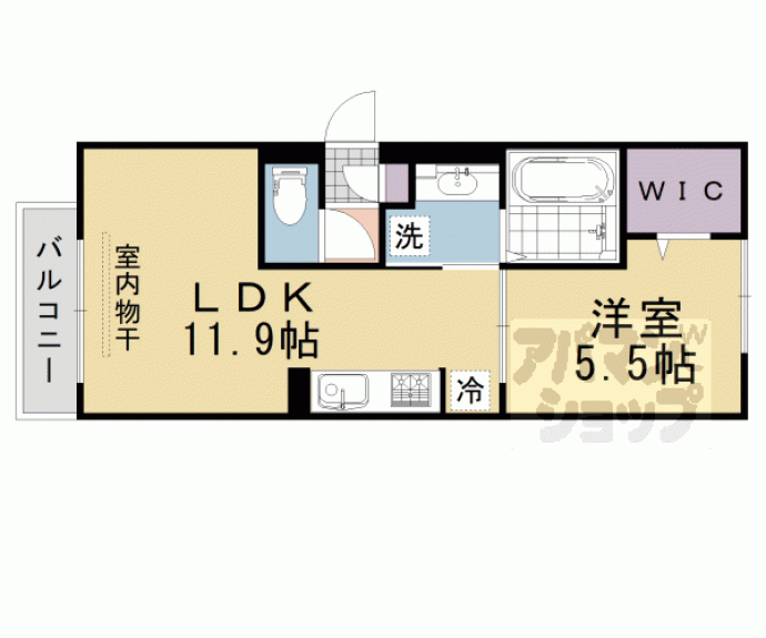 【D-room松尾鈴川】間取