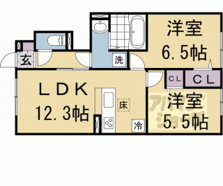 【Ｄ－ＲＯＯＭ　嵯峨】