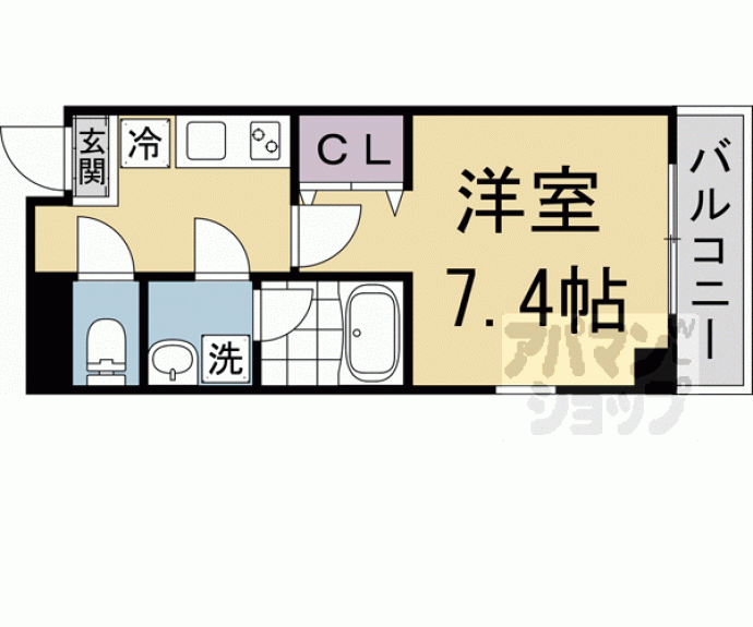 【Ｉｓマンション　アネックス】間取