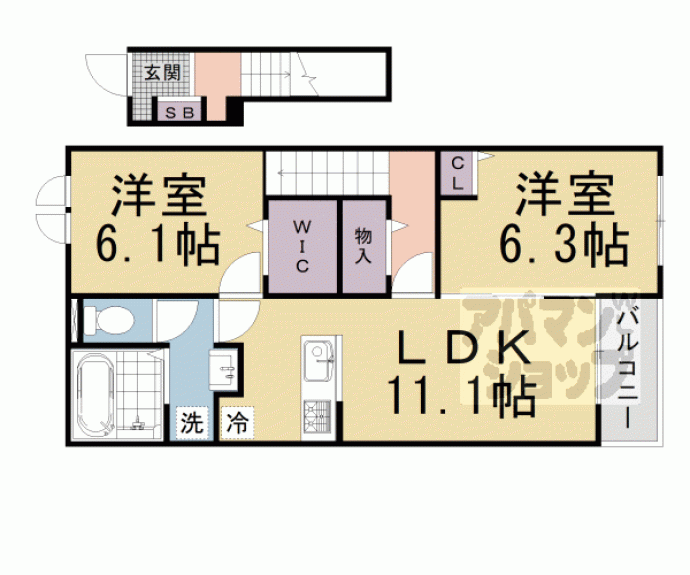 【Tortue A】間取