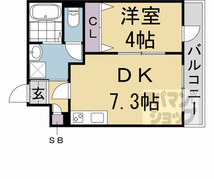 【VINA KYOUDAIMAE】間取