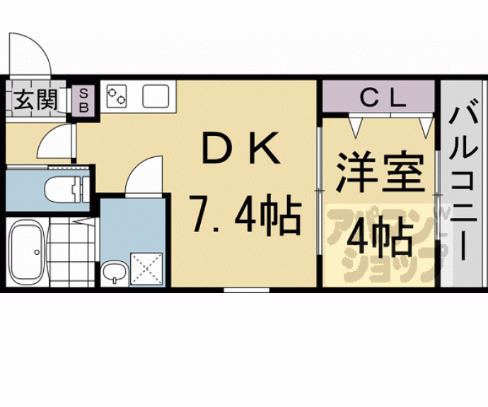 【VINA KYOUDAIMAE】間取