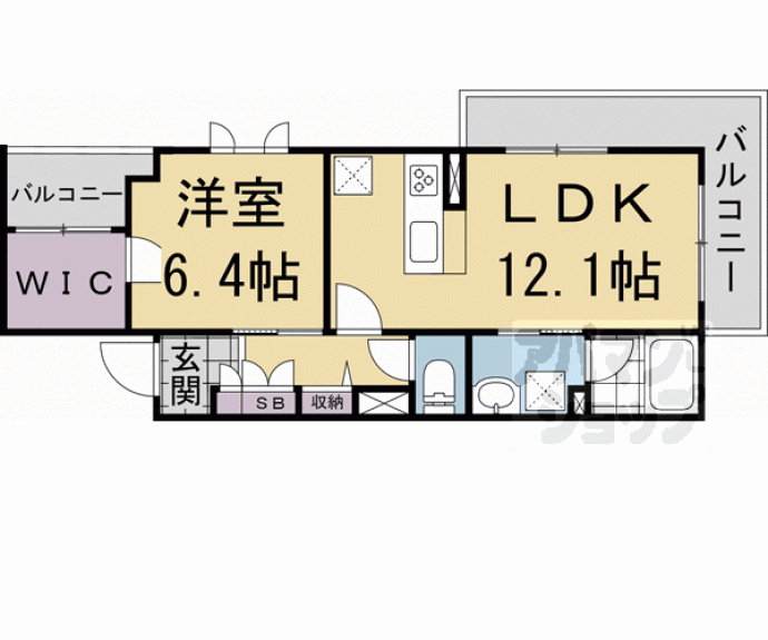 【シャーメゾン　アラキ】間取