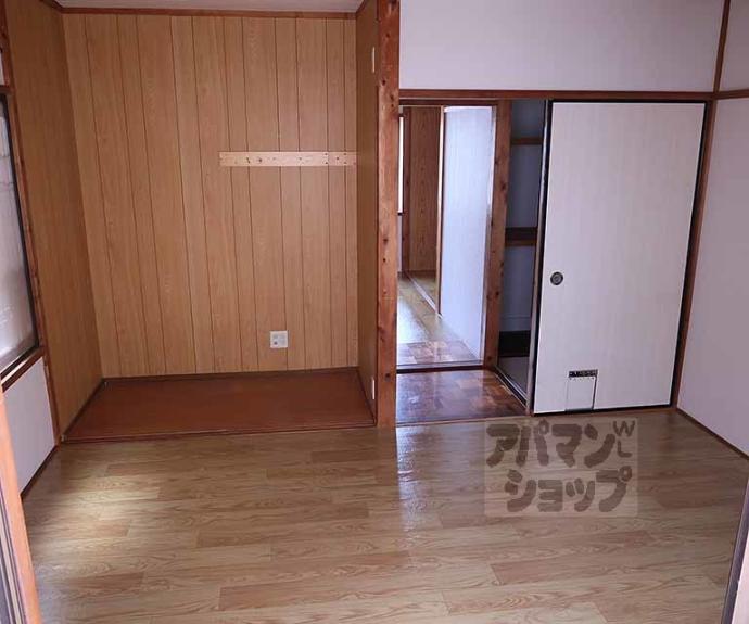 【上鳥羽北村山町　貸家】間取
