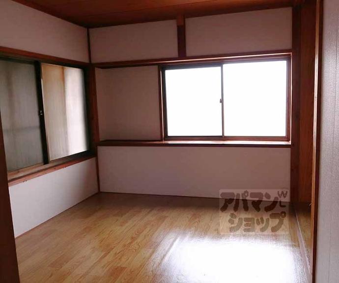 【上鳥羽北村山町　貸家】間取
