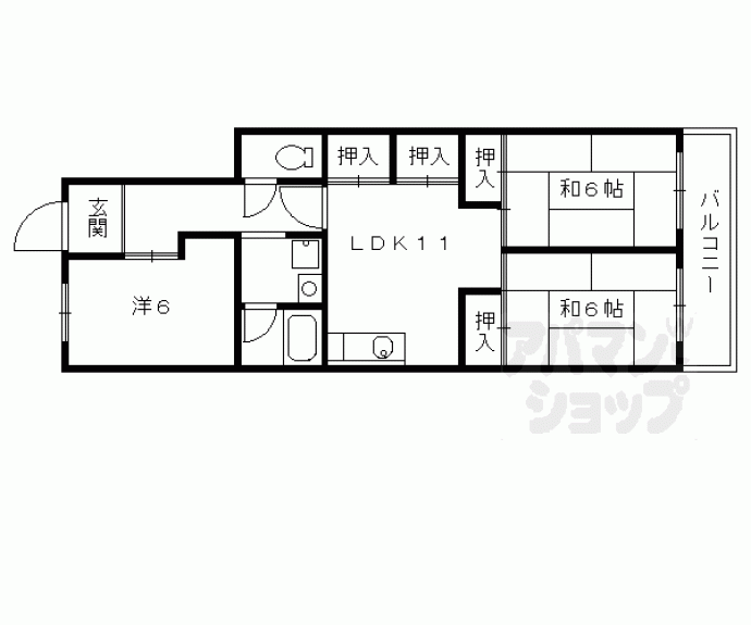 【パレプリエ I】間取