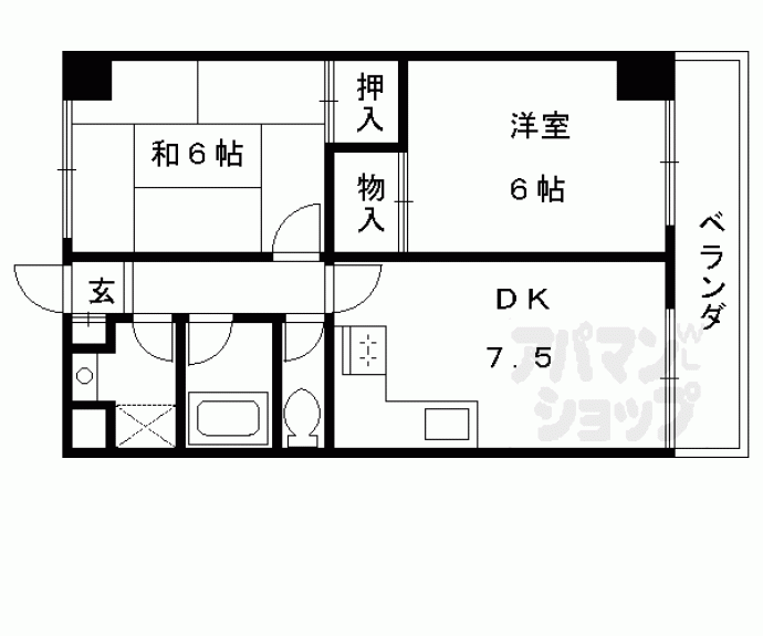 【FLAT B’s】間取