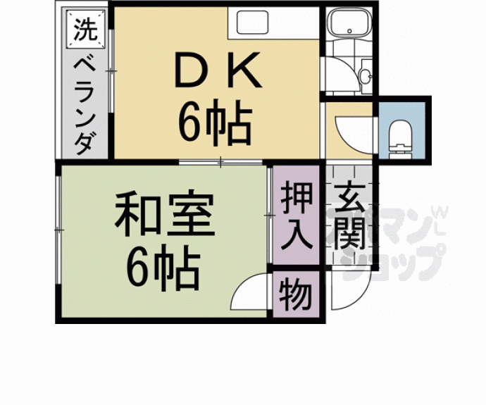 【リンサンハイツ】間取