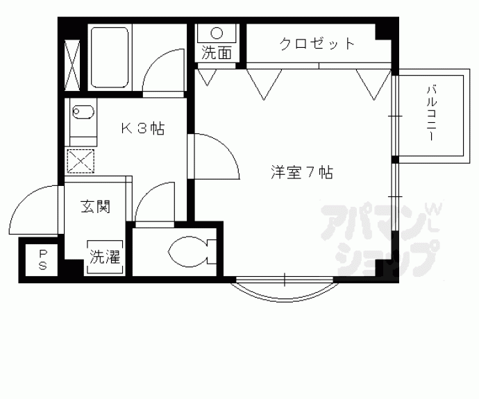 【メゾン・ド・ジュネス】間取