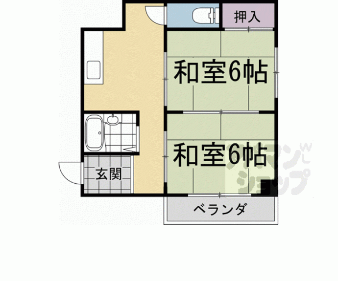 【マルサクマンション】間取