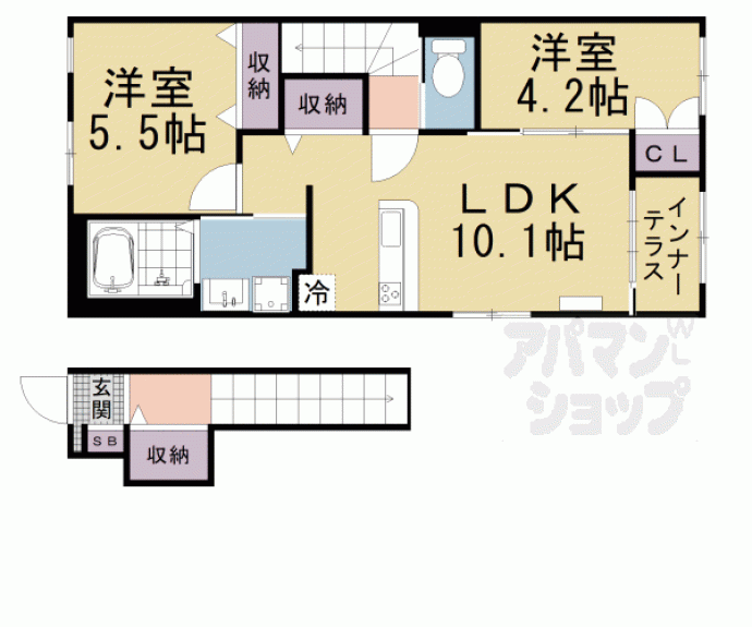 【Confort Hamasyo】間取