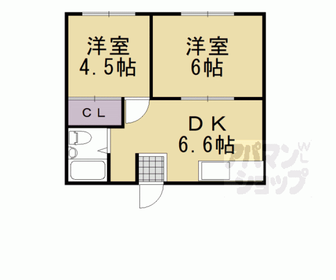 【ハイツ山口】間取