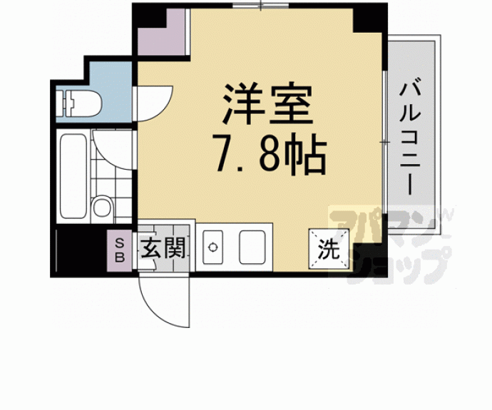 【第40長栄グランドムール上鳥羽】間取