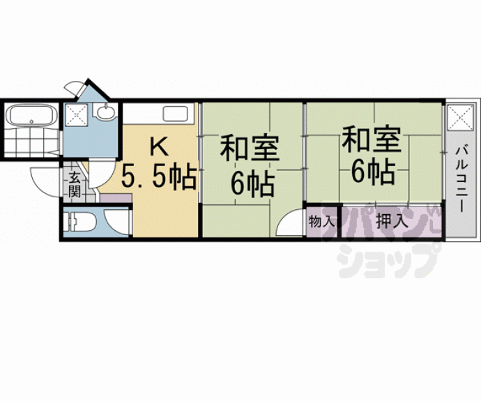 【レジデンス菱屋】間取