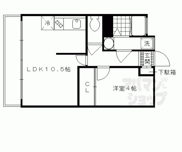 【宮田ビル】間取